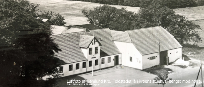 Luftfoto Hømlund Kro